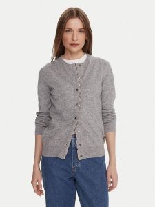 Barbour Kardigan LKN1076GY71 Szary Regular Fit. Szare kardigany Barbour, z bawełny. Za 509,99 zł.