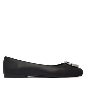 Baleriny MICHAEL Michael Kors. Czarne balerinki MICHAEL Michael Kors, bez wzorów, bez obcasa, bez zapięcia. Za 464,99 zł.