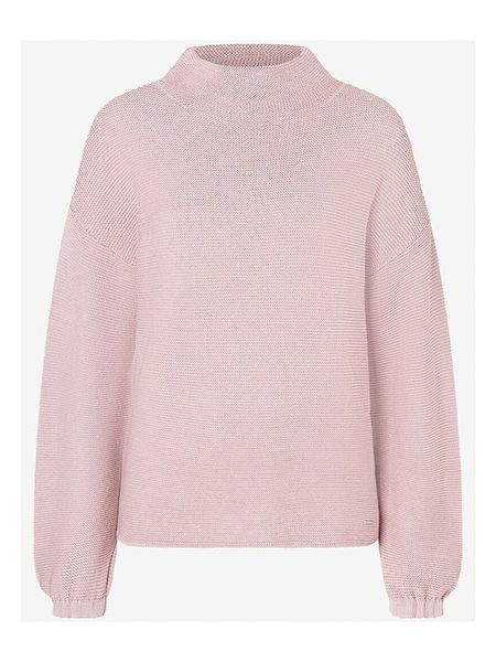 More & More Sweter w kolorze jasnoróżowym rozmiar: 44. Różowe swetry oversize More & More, bez wzorów, bez ramiączek. Za 88,02 zł.