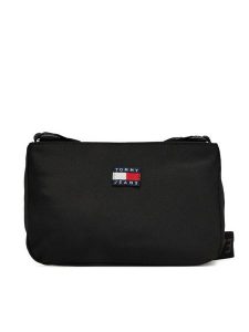 Tommy Jeans Torebka Tjw Daily Shoulder Bag AW0AW17544 Czarny. Czarne torebki klasyczne Tommy Jeans, bez wzorów, z jeansu, bez dodatków. Za 189,99 zł.