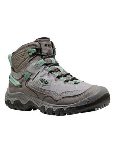 Keen Skórzane buty trekkingowe "Targhee IV Mid" w kolorze szarym rozmiar: 36. Szare buty trekkingowe Keen, z materiału, bez zapięcia. Za 334,23 zł.
