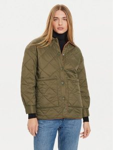 Pepe Jeans Kurtka przejściowa Caty PL402441 Zielony Relaxed Fit. Zielone kurtki Pepe Jeans, l, bez wzorów, z jeansu, bez kaptura. Za 469,99 zł.