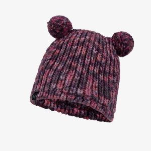 Czapka Buff Knitted & Fleece Lera Referencja 120869. Czerwone czapki Buff, bez wzorów, z dzianiny. Za 121,75 zł.