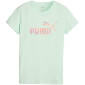 T-shirt Damski ESS+ Summer Daze. Zielone t-shirty Puma, l, bez wzorów, bez kołnierzyka, bez ramiączek. Za 138,99 zł.