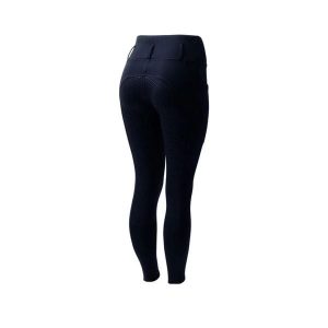 Damskie legginsy jeździeckie Horze Greta. Zielone legginsy HORZE, bez wzorów, z materiału. Za 239,50 zł.