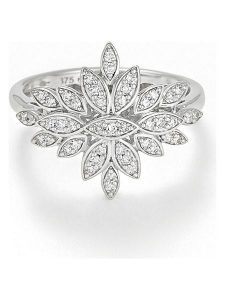 ATELIER DU DIAMANT Złoty pierścionek "Neith" z diamentami rozmiar: 56. Szare pierścionki ATELIER DU DIAMANT, z diamentem, złote. Za 2 522,99 zł.