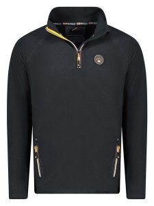 Geographical Norway Bluza polarowa w kolorze czarnym rozmiar: S. Czarne bluzy Geographical Norway, s, bez wzorów, z polaru, bez kaptura. Za 79,03 zł.