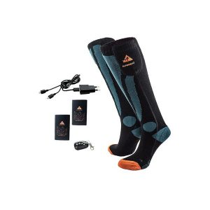 Skarpetki narciarskie podgrzewane Alpenheat Fire SkiSocks RC. Czarne skarpetki ALPENHEAT, bez wzorów. Za 990,00 zł.