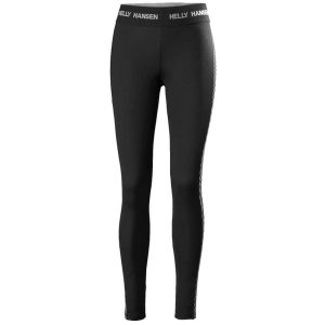Legginsy damskie Helly Hansen Lifa. Czarne legginsy Helly Hansen, bez wzorów, z materiału. Za 280,00 zł.