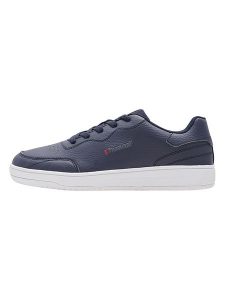 Hummel Sneakersy "Match Point" w kolorze granatowo-białym rozmiar: 36. Niebieskie trampki Hummel, bez wzorów, z materiału, bez zapięcia. Za 105,38 zł.