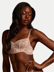 Hunkemöller Biustonosz braletka Kea 204783 Różowy. Czerwone biustonosze Hunkemöller, bez wzorów, z syntetyku. Za 189,99 zł.