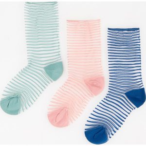 Transparentne skarpetki 3 pack - Zielony. Skarpetki marki Reserved. Za 29,99 zł.