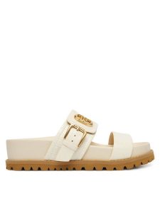 Liu Jo Klapki Livia 02 SA6109 EX068 Écru. Klapki Liu Jo, bez wzorów, ze skóry, bez obcasa. Za 469,99 zł.