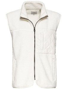 Camel Active Kamizelka pluszowa w kolorze białym rozmiar: XXL. Białe kamizelki Camel Active, xxl, bez wzorów, bez kołnierzyka, bez ramiączek, bez kaptura. Za 206,42 zł.