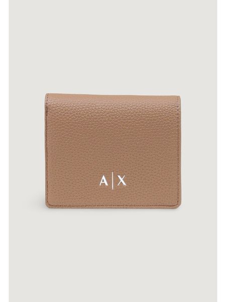 Armani Exchange Portfel XW002123 AF17019 U6186 Beżowy. Brązowe portfele Armani Exchange, bez wzorów, ze skóry. Za 269,99 zł.