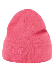ELBSAND Czapka beanie "Bea" w kolorze różowym rozmiar: onesize. Różowe czapki ELBSAND, bez wzorów, z materiału. Za 65,99 zł.