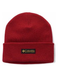 Columbia Czapka beanie w kolorze czerwonym rozmiar: onesize. Czerwone czapki Columbia, bez wzorów. Za 60,95 zł.