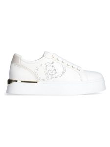 Liu Jo Skórzane sneakersy "Pretty" w kolorze białym rozmiar: 40. Białe trampki Liu Jo, bez wzorów, bez zapięcia. Za 308,91 zł.