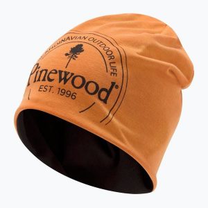 Czapka Pinewood 2L. Brązowe czapki PINEWOOD, bez wzorów, sportowe. Za 99,99 zł.
