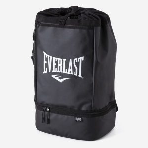 Torba do sportów walki Everlast 60 l. Czarne torby podróżne i sportowe EVERLAST, bez wzorów, z materiału, duże. Za 159,99 zł.