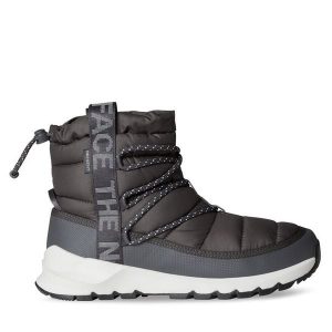 Śniegowce The North Face. Szare buty zimowe The North Face, bez obcasa, bez zapięcia. Za 549,99 zł.