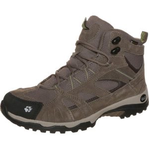 Jack Wolfskin VOJO HIKE MID TEXAPORE Buty trekkingowe parrot green. Brązowe buty trekkingowe marki Jack Wolfskin, z materiału. Za 449,00 zł.