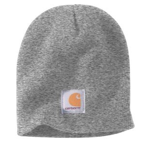 Czapka Carhartt Acrylic Knit Hat HGY Heather. Szare czapki CARHARTT, bez wzorów, sportowe. Za 70,99 zł.