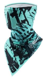 Czapka ROCKBROS do jazdy na rowerze z jedwabiu mrożonego. Niebieskie czapki ROCKBROS, bez wzorów, z materiału, eleganckie. Za 47,60 zł.