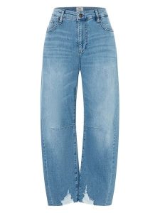 MAC Dżinsy "Dakota" - Comfort fit - w kolorze błękitnym rozmiar: 46. Niebieskie jeansy MAC, z aplikacjami, z podwyższonym stanem. Za 295,99 zł.