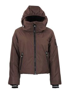 Peak Mountain Kurtka narciarska "Ally" w kolorze brązowym rozmiar: M. Brązowe kurtki sportowe Peak Mountain, m, bez wzorów, bez kaptura, narciarskie. Za 503,95 zł.