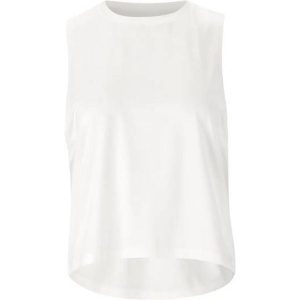 Damski tank top Athlecia Pacy. Białe topy Athlecia, bez wzorów, eleganckie, bez kołnierzyka, bez ramiączek. Za 105,00 zł.