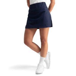 Damskie spódnico-spodenki golfowe Augusta. Niebieskie spódnice SIROKO, xs, bez wzorów, z tkaniny, sportowe. W wyprzedaży za 127,00 zł.