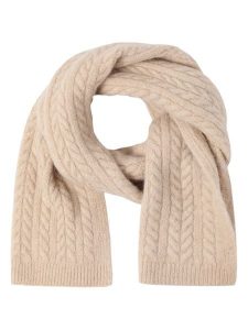 TATUUM Szal w kolorze beżowym - 168 x 35 cm rozmiar: onesize. Brązowe szaliki Tatuum, bez wzorów, ze skóry. Za 217,99 zł.