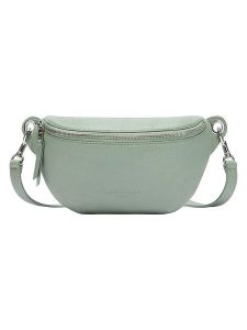 Liebeskind Berlin Skórzana saszetka w kolorze zielonym - 32 x 14 x 7 cm rozmiar: onesize. Zielone nerki i saszetki Liebeskind Berlin, bez wzorów, z materiału. Za 342,45 zł.