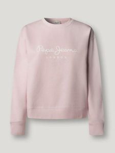 Pepe Jeans Bluza "Maty" w kolorze jasnoróżowym rozmiar: L. Różowe bluzy Pepe Jeans, l, bez wzorów, z jeansu, bez kaptura. Za 152,99 zł.