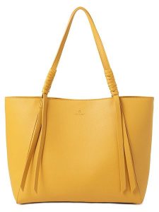 TATUUM Shopper bag w kolorze żółtym - 52 x 32 x 17 cm rozmiar: onesize. Żółte shopper bag Tatuum, bez wzorów, z materiału, na ramię, bez dodatków. Za 109,78 zł.