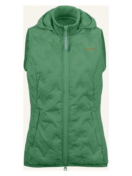 Finside Kamizelka "Liiki" w kolorze zielonym rozmiar: 38. Zielone kamizelki Finside, bez wzorów, bez kołnierzyka, bez ramiączek, bez kaptura. Za 231,68 zł.