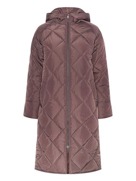 MOSS COPENHAGEN Kurtka pikowana "Keelin" w kolorze jasnobrązowym rozmiar: XS/S. Brązowe kurtki Moss Copenhagen, s, bez wzorów, bez kaptura. Za 244,22 zł.