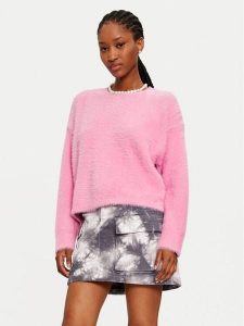 Vero Moda Sweter Alina 10311209 Różowy Regular Fit. Czerwone swetry klasyczne Vero Moda, xl, z syntetyku, bez kołnierzyka. Za 69,99 zł.