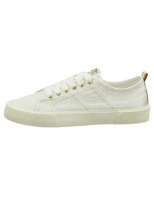 GANT Footwear Sneakersy "Zoewill" w kolorze kremowym rozmiar: 42. Brązowe trampki GANT Footwear, bez wzorów, bez zapięcia. Za 135,49 zł.