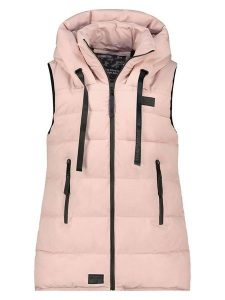 ANAPURNA Kamizelka pikowana "Dolbana" w kolorze jasnoróżowym rozmiar: S. Różowe kamizelki ANAPURNA, s, bez wzorów, bez kołnierzyka, bez ramiączek, bez kaptura. Za 195,99 zł.