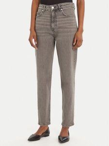 HUGO Jeansy 50544798 Szary Straight Fit. Szare jeansy Hugo, bez wzorów, z bawełny. Za 409,99 zł.