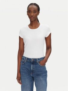 BOSS T-Shirt 50536871 Biały Regular Fit. Białe t-shirty Boss, l, bez wzorów, z bawełny, bez kołnierzyka, bez ramiączek. Za 159,99 zł.