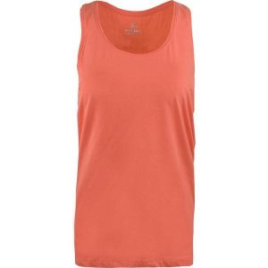 Glemo damski top Fluo Peach — oddychający. Czerwone topy WOMEN'S BEST, s, bez wzorów, z bawełny, sportowe, bez kołnierzyka, bez ramiączek. Za 148,99 zł.