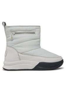 Roxy Botki ARJB700749 Biały. Białe botki Roxy, bez wzorów, z materiału, bez obcasa, na płaskiej podeszwie, bez zapięcia. Za 539,99 zł.