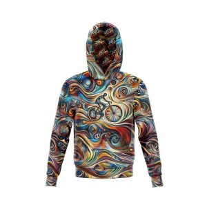 Bluza kangurka sportowa z kapturem unisex wygodna To Jadę Rowerem. Bluzy JUST HERO, bez wzorów, z kapturem. Za 179,00 zł.