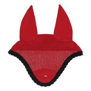 Czapka dla konia QHP Oakleigh. Czarne czapki QHP, bez wzorów, z tkaniny, eleganckie. Za 146,00 zł.