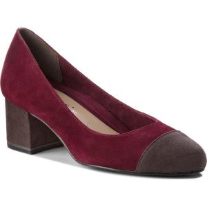 Półbuty TAMARIS - 1-22400-21 Merlot/Anthra. 511. Czółenka marki Tamaris. W wyprzedaży za 169,00 zł.