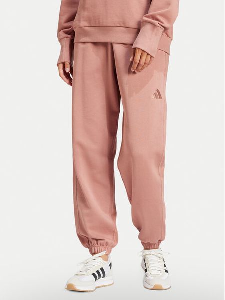 Adidas Spodnie dresowe ALL SZN French Terry JD4721 Różowy Loose Fit. Czerwone spodnie dresowe ADIDAS, xs, bez wzorów, z bawełny. Za 159,99 zł.