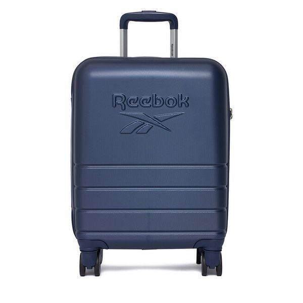 Walizka kabinowa Reebok. Niebieskie walizki Reebok, bez wzorów. Za 259,99 zł.
